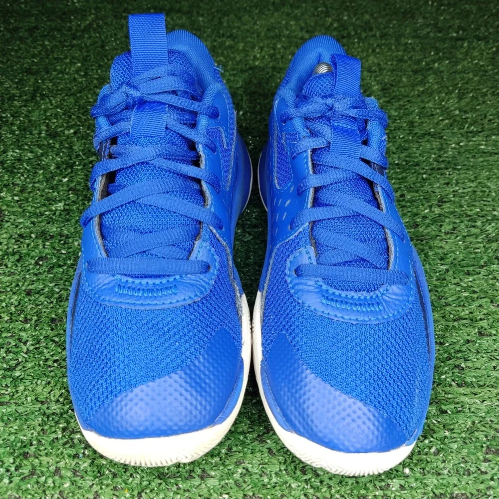 Under Armour Basketball Shoes Kids 1.5Y Blue Jet 23 Sneaker 3026636-400 Athletic